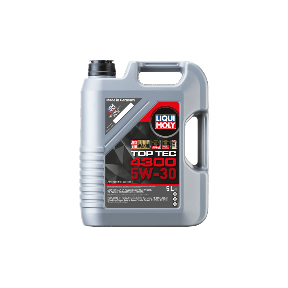Engine oil LIQUI MOLY TOP TEC 4300 5W30 5L | Oiler