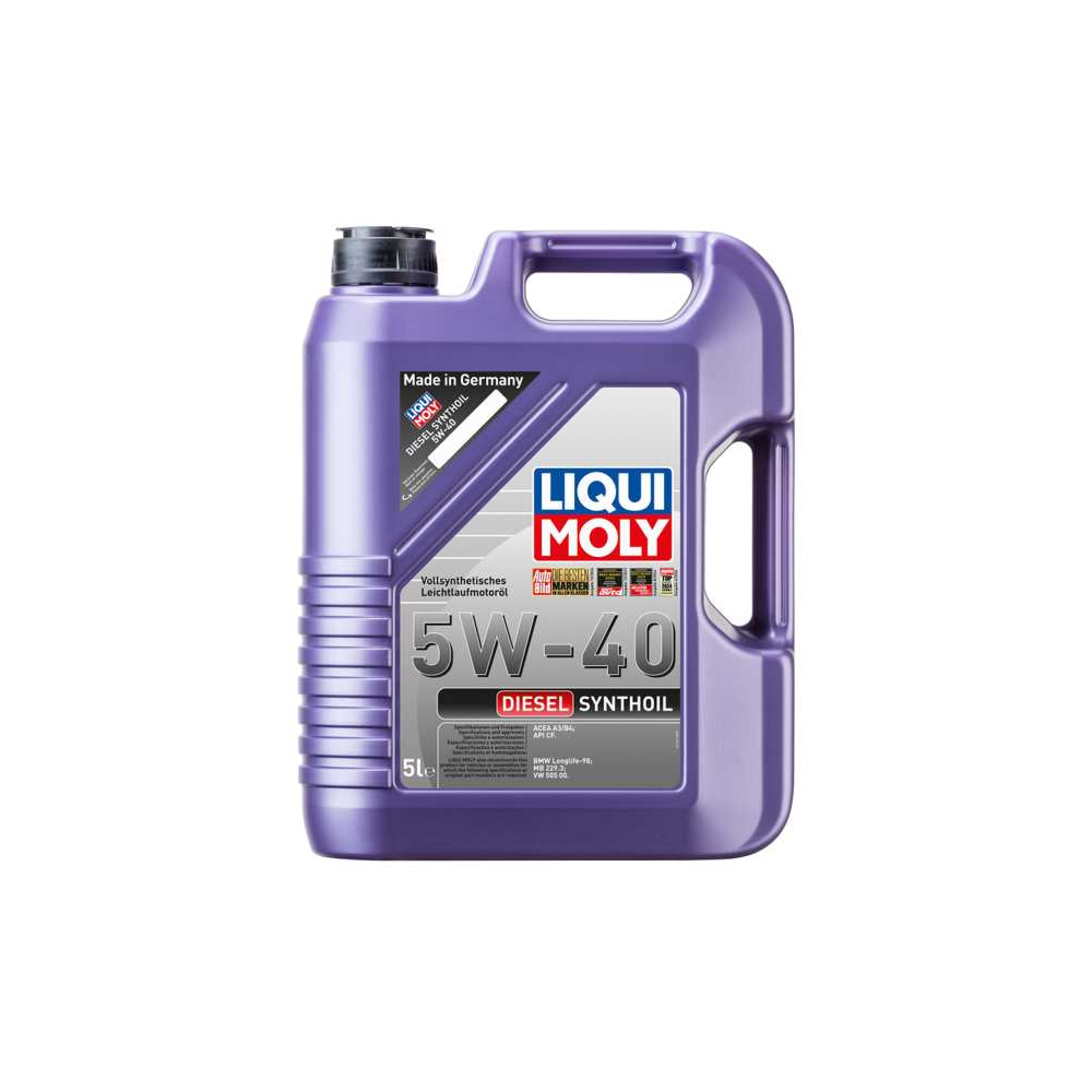 Engine oil LIQUI MOLY DIESEL SYNTHOIL 5W40 5L | Oiler
