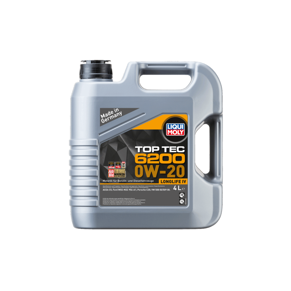 Engine oil LIQUI MOLY TOP TEC 6200 0W20 4L | Oiler