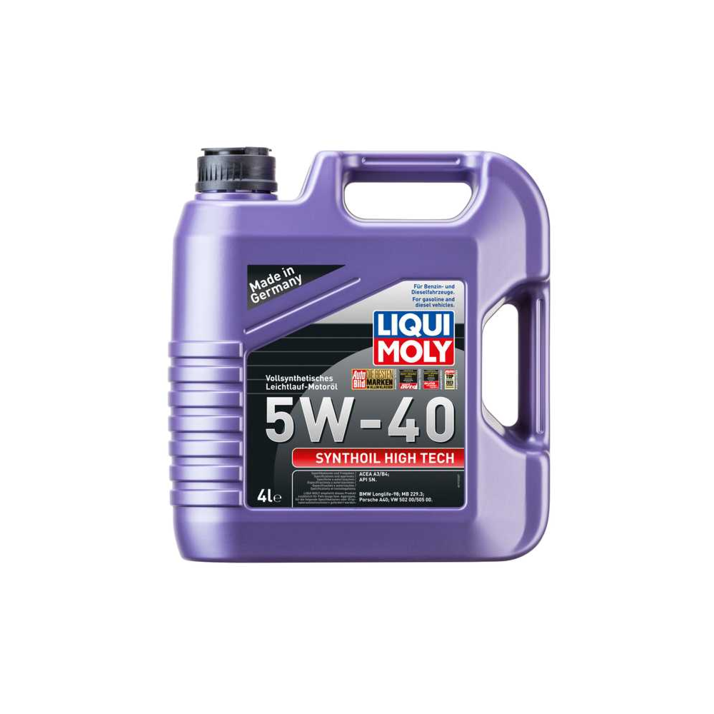 Engine oil LIQUI MOLY SYNTHOIL HIGH TECH 5W-40 4L | Oiler
