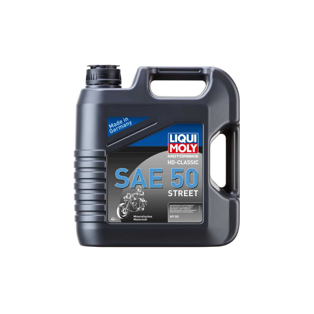 Engine oil LIQUI MOLY MOTORBIKE HD-CLASSIC SAE 50 STREET 4L | Oiler