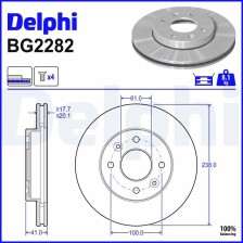 Brake Disc DELPHI BG2282