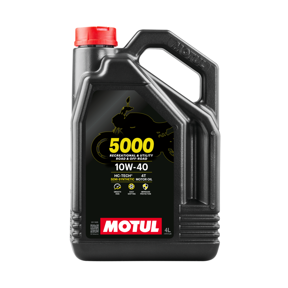 Engine oil MOTUL 5000 4T HC-TECH 10W40 4L | Oiler