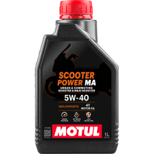 Engine oil MOTUL SCOOTER POWER 4T 5W40 1L | Oiler