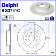 Brake Disc DELPHI BG3731C