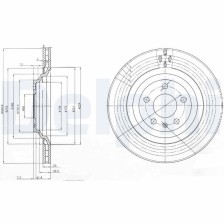 Brake Disc DELPHI BG3991