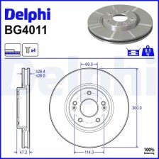 Brake Disc DELPHI BG4011