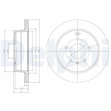 Brake Disc DELPHI BG4069
