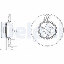 Brake Disc DELPHI BG4123