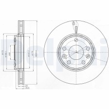 Brake Disc DELPHI BG4264