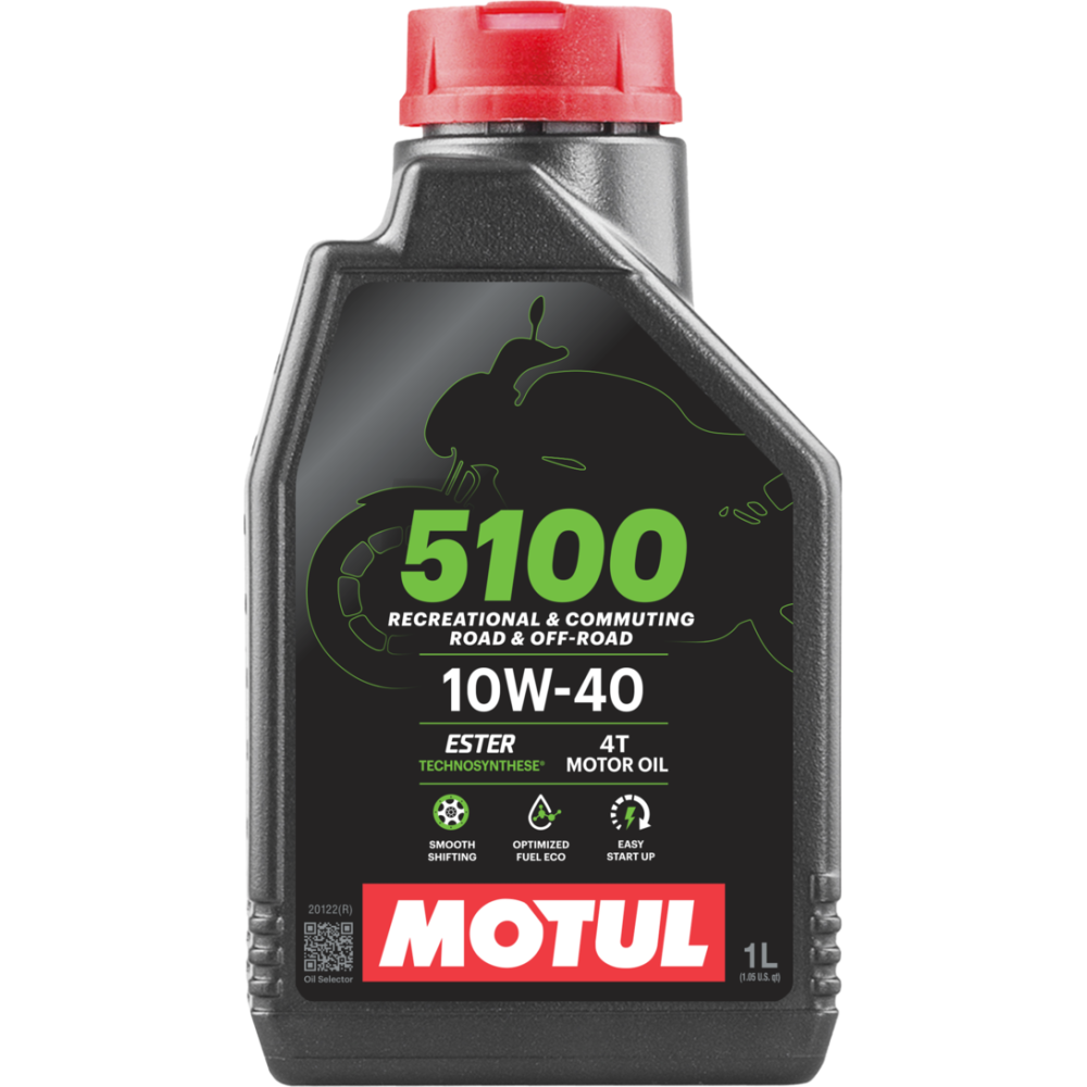 Engine oil MOTUL 5100 4T 10W40 1L | Oiler