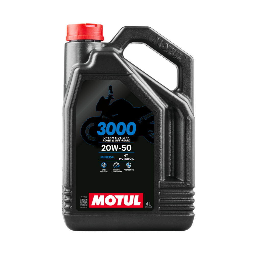 Engine oil MOTUL 3000 4T 20W50 4L | Oiler