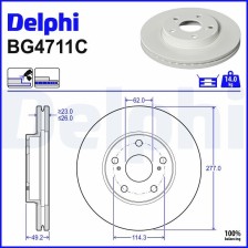 Brake Disc DELPHI BG4711C