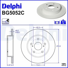 Brake Disc DELPHI BG5052C