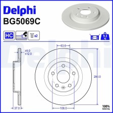 Brake Disc DELPHI BG5069C
