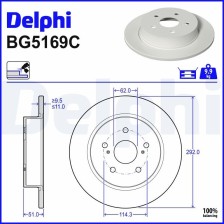 Brake Disc DELPHI BG5169C