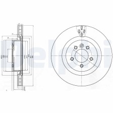 Brake Disc DELPHI BG9007C