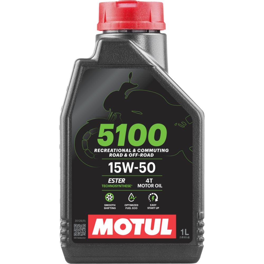 Engine oil MOTUL 5100 4T 15W50 1L | Oiler