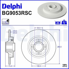Brake Disc DELPHI BG9053RSC