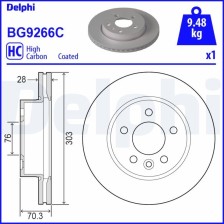 Brake Disc DELPHI BG9266C