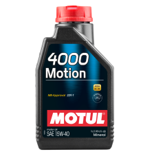 Engine oil MOTUL 4000 MOTION 15W40 1L | Oiler