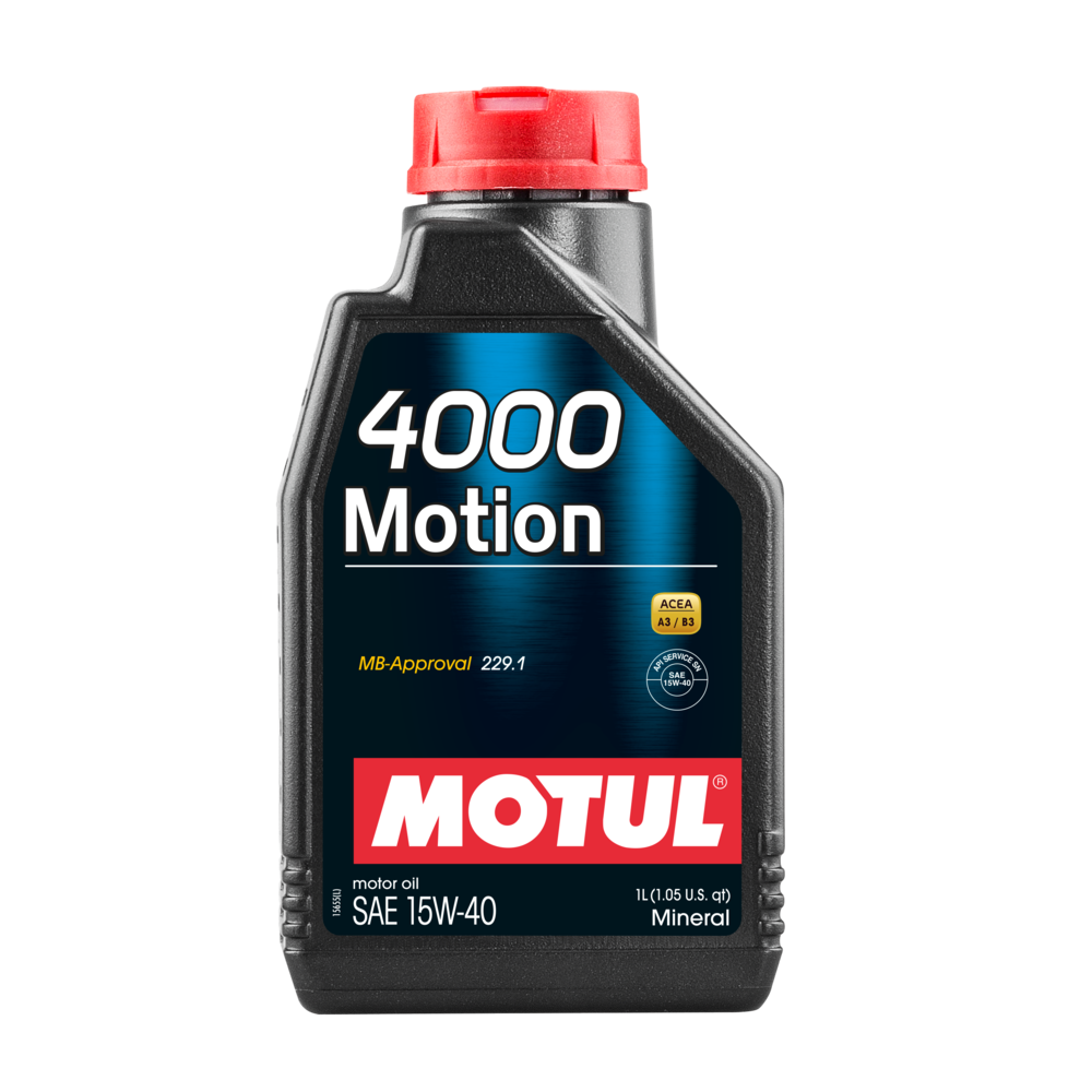 Engine oil MOTUL 4000 MOTION 15W40 1L | Oiler