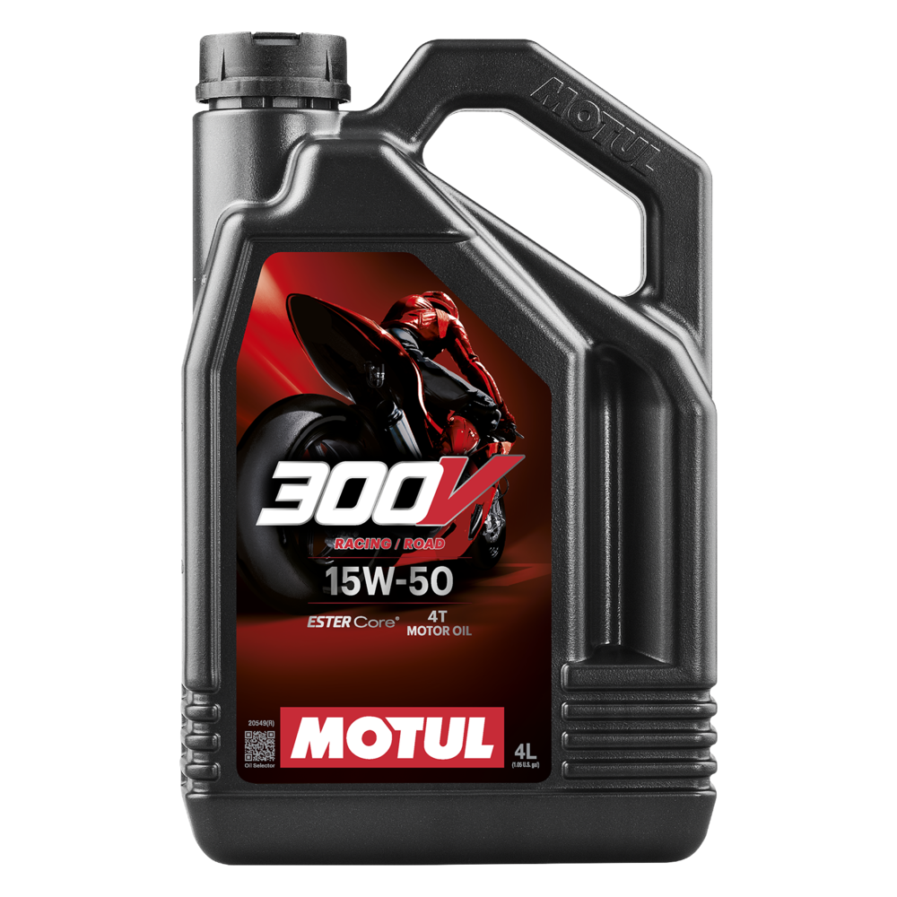 Engine oil MOTUL 300V 4T FL 15W50 4L | Oiler