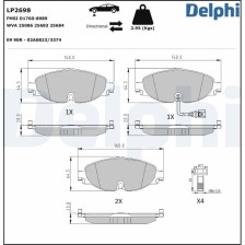 Brake Pad Set