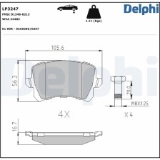 Brake Pad Set