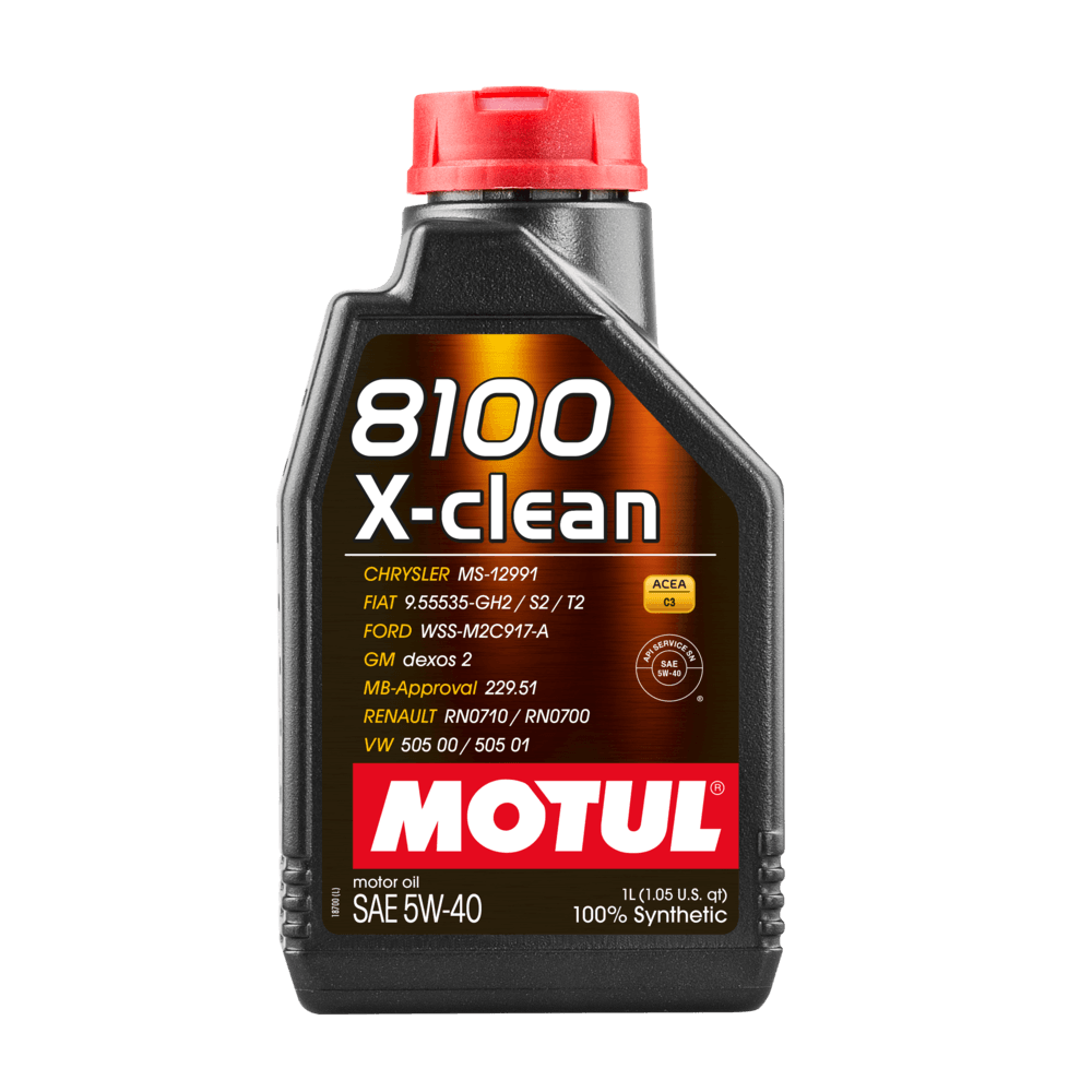 Engine oil MOTUL 8100 X-CLEAN 5W40 1L | Oiler
