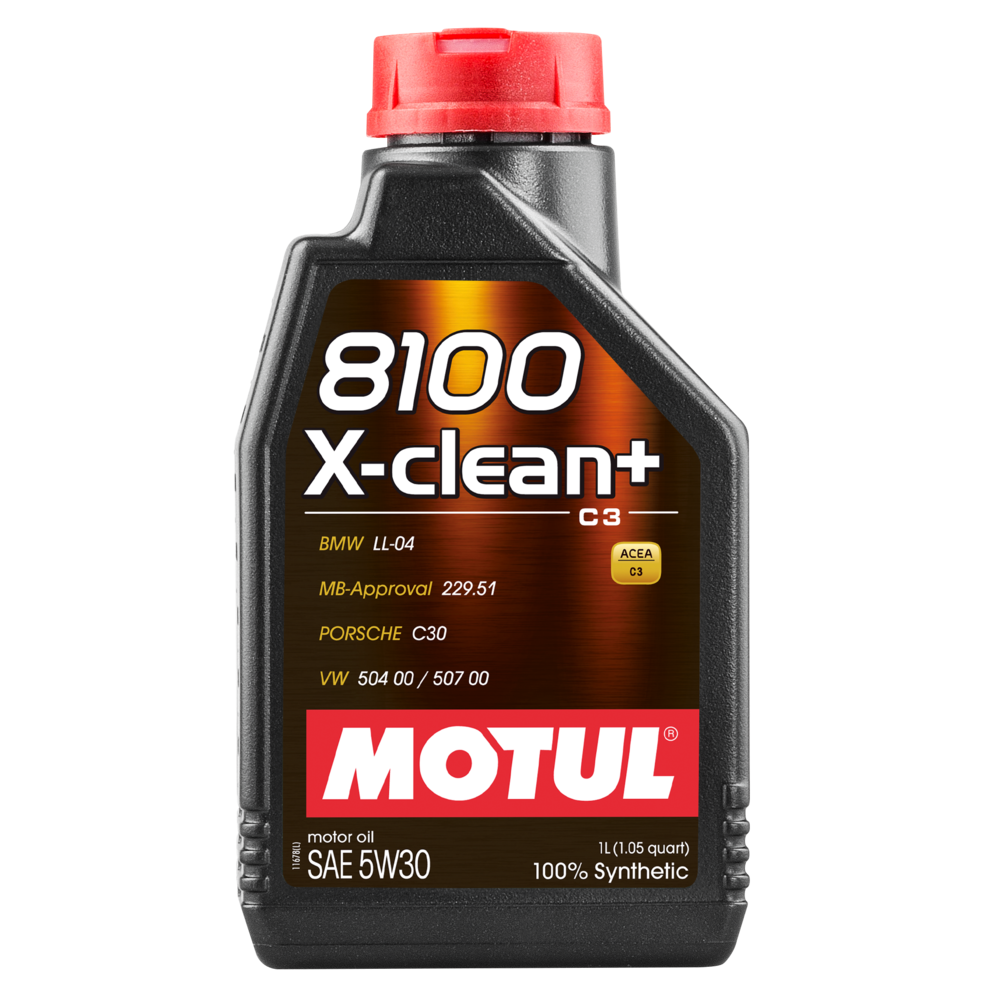 Engine oil MOTUL 8100 X-CLEAN+ 5W30 1L | Oiler