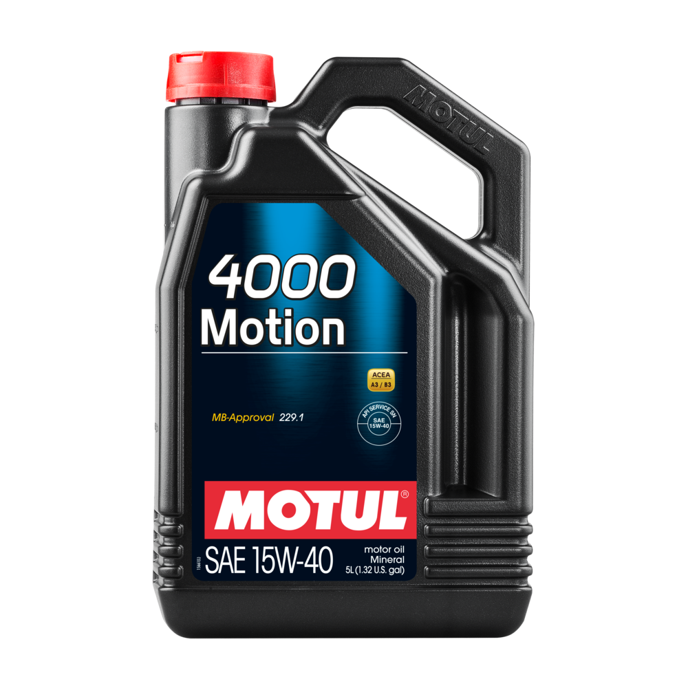 Engine oil MOTUL 4000 MOTION 15W40 4L | Oiler
