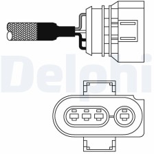 Lambda Sensor DELPHI ES10980-12B1