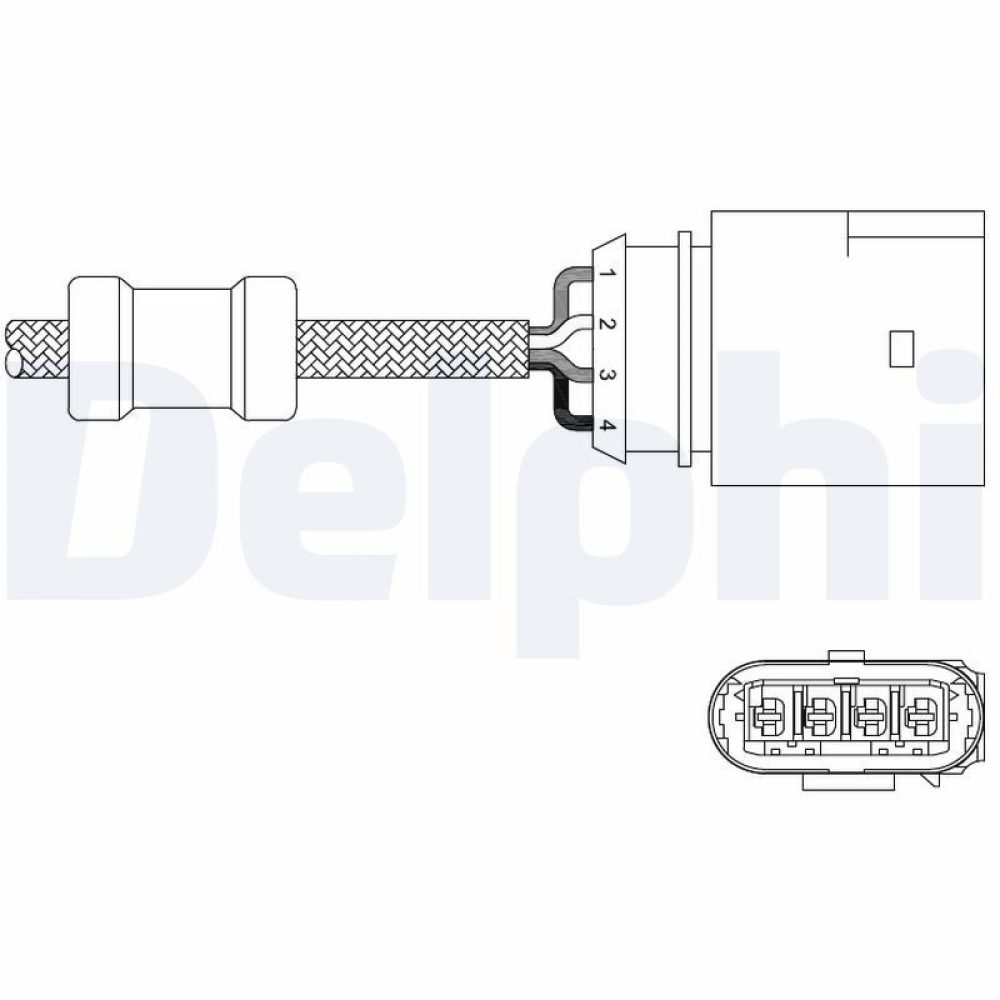 Lambda Sensor DELPHI ES20348-12B1