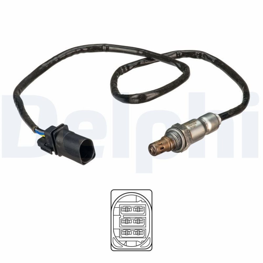Lambda Sensor DELPHI ES21204-12B1
