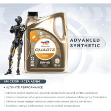 Engine oil TOTAL 5W40 QUARTZ 9000 ENERGY 5L | Oiler