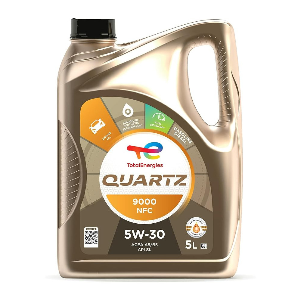 Engine oil TOTAL 5W30 QUARTZ 9000 NFC 5L | Oiler