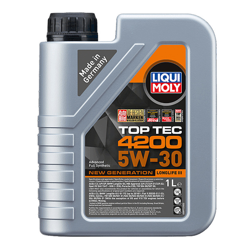 Engine oil LIQUI MOLY TOP TEC 4200 5W30 1L | Oiler