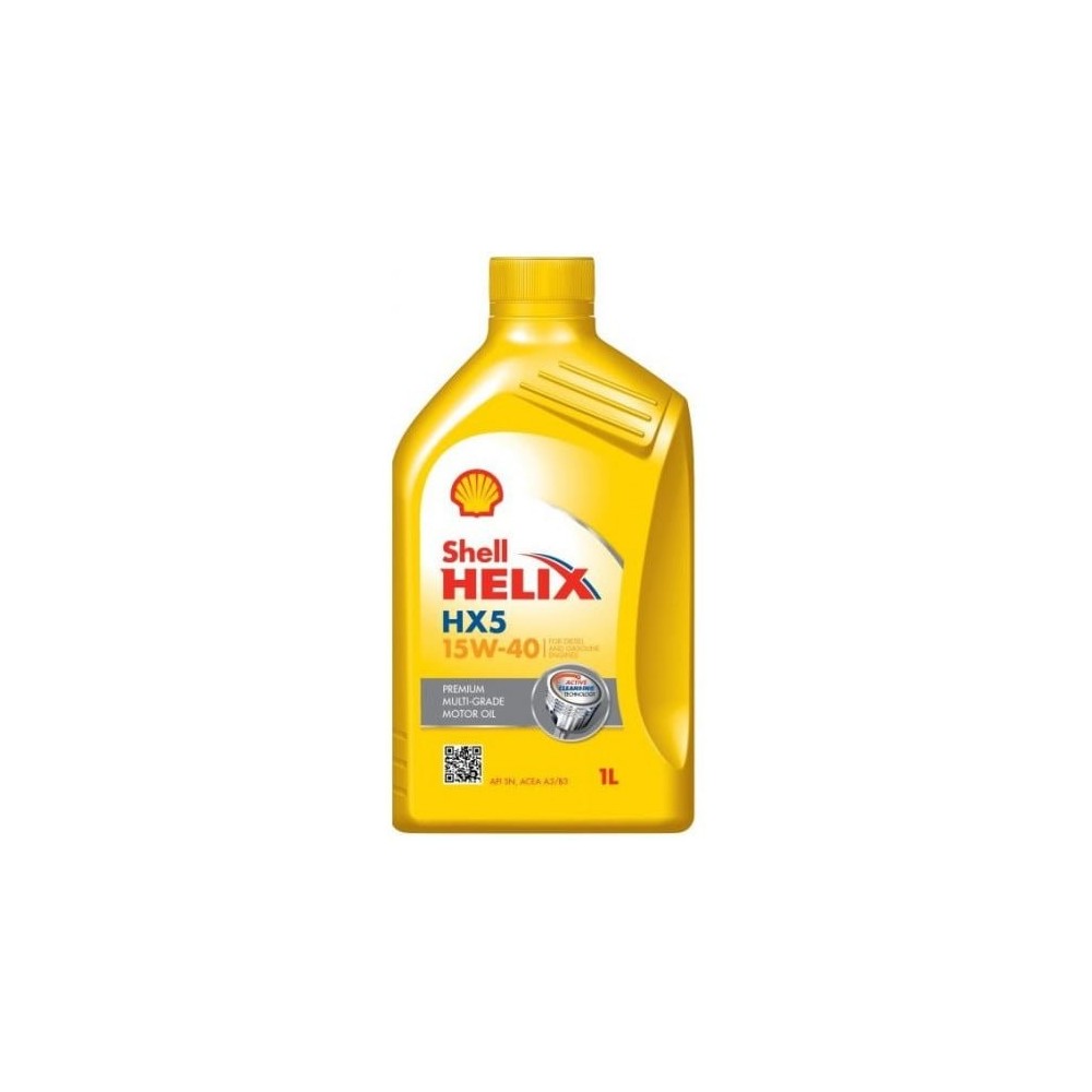 Engine oil SHELL HELIX HX5 15W40 1L | Oiler