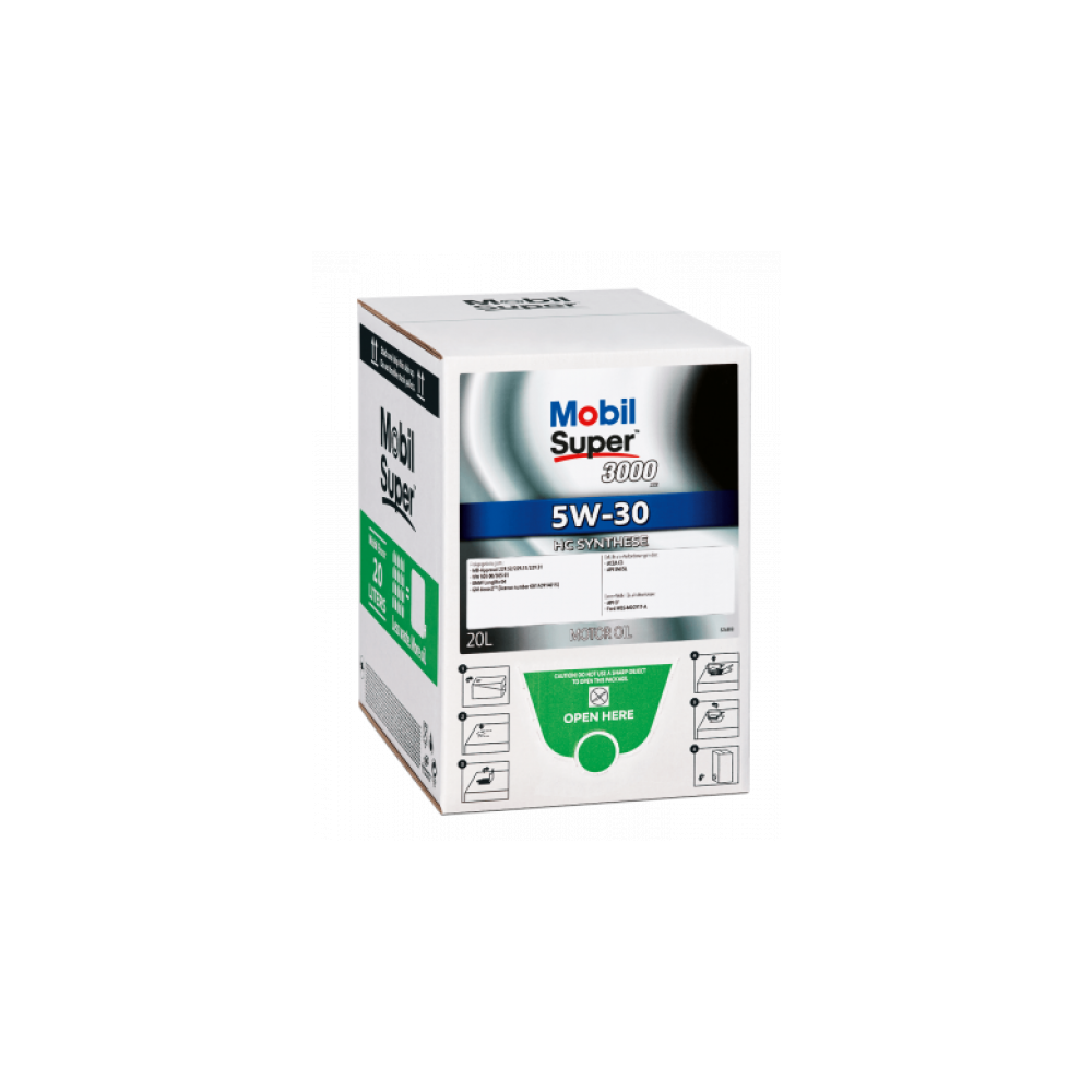 Engine oil MOBIL 5W30 SUPER 3000 XE 20L | Oiler