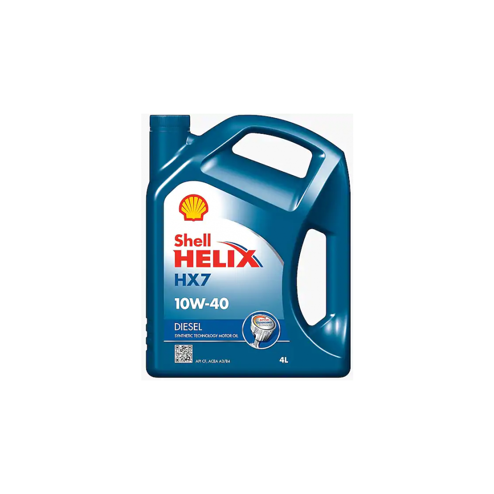 Engine oil SHELL HELIX HX7 DISEL 10W40 4L | Oiler
