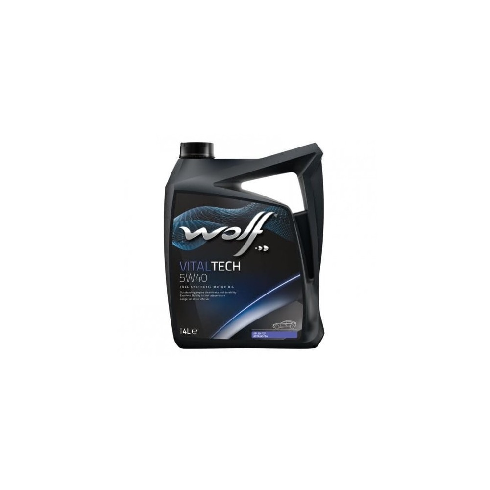 Engine oil WOLF VITALTECH 5W40 4L | Oiler