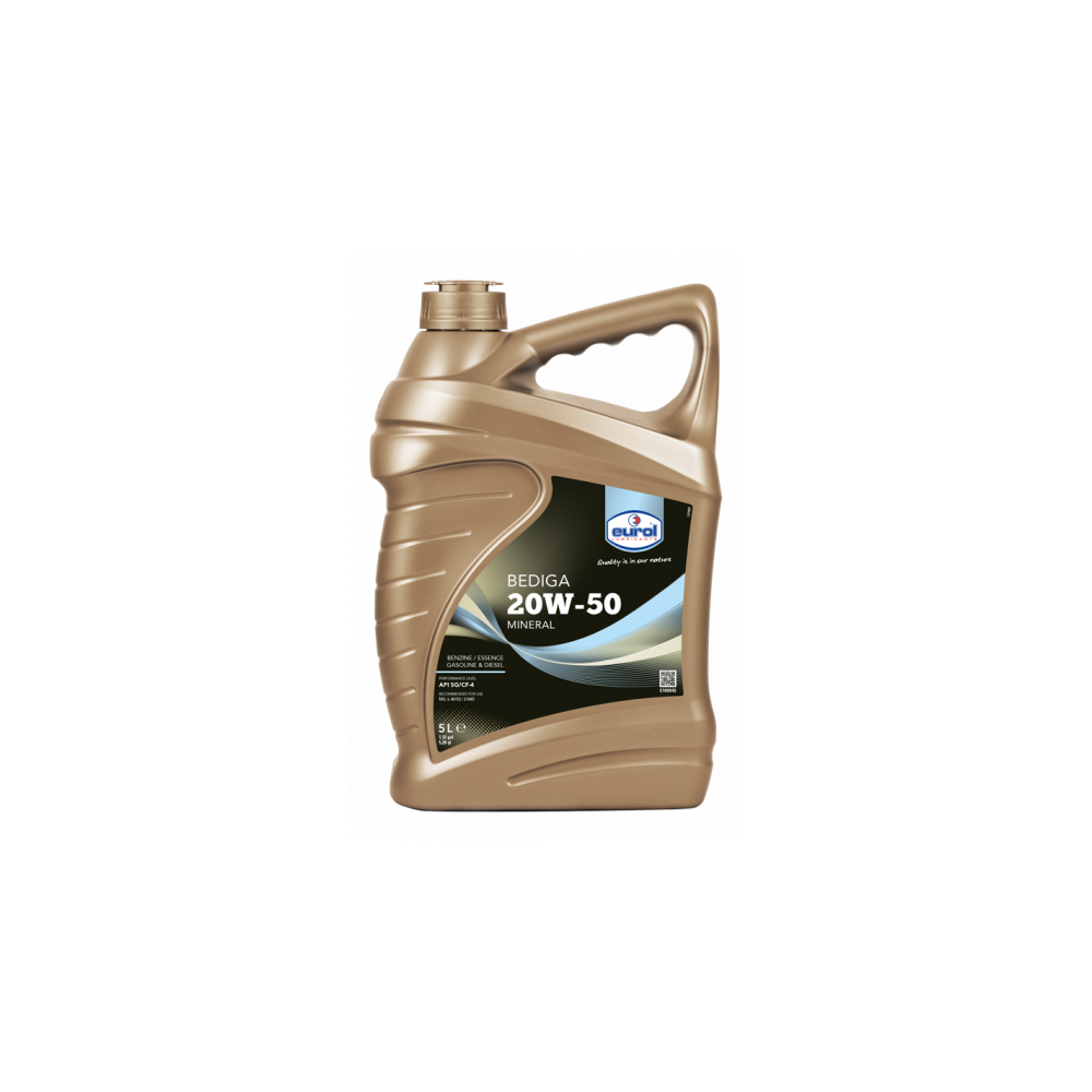 Engine oil EUROL 20W50 BEDIGA 5L | Oiler