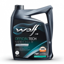 Engine oil WOLF OFFICIALTECH 5W30 C3 LL III 5L | Oiler