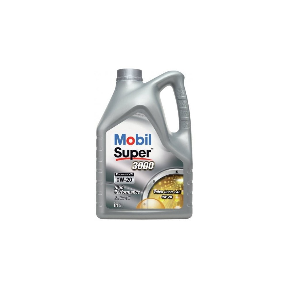 Engine oil MOBIL 0W20 SUPER 3000 VC 5L | Oiler