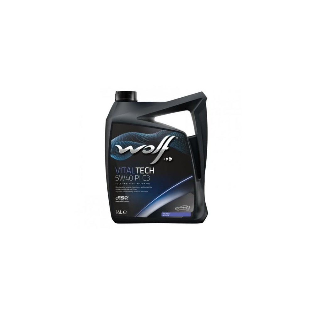 Engine oil WOLF VITALTECH 5W40 PI C3 4L | Oiler