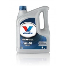 Engine oil VALVOLINE 5W40 SYNPOWER 4L | Oiler