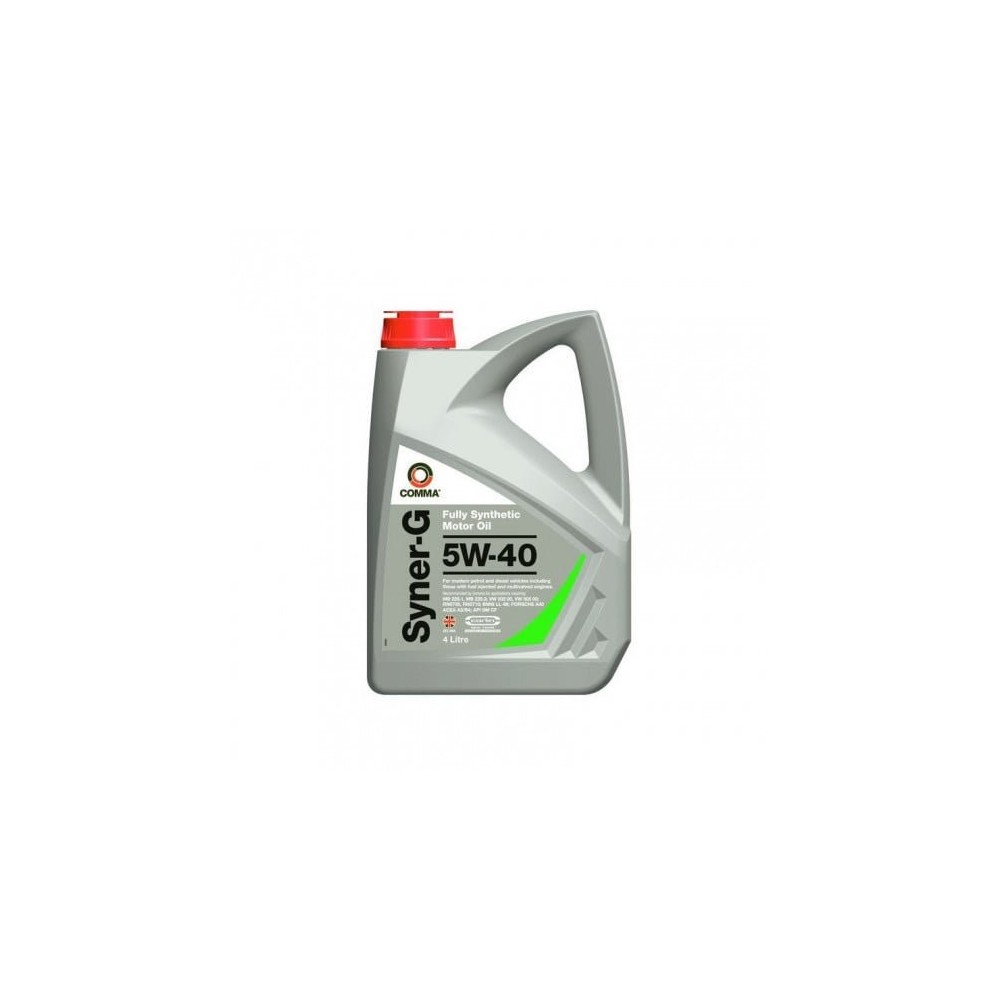 Engine oil COMMA SYNER-G 5W40 4L | Oiler