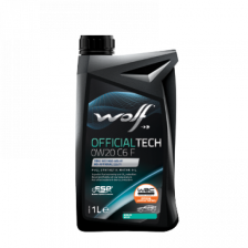 Engine oil WOLF OFFICIALTECH 0W20 C6 F 1L | Oiler