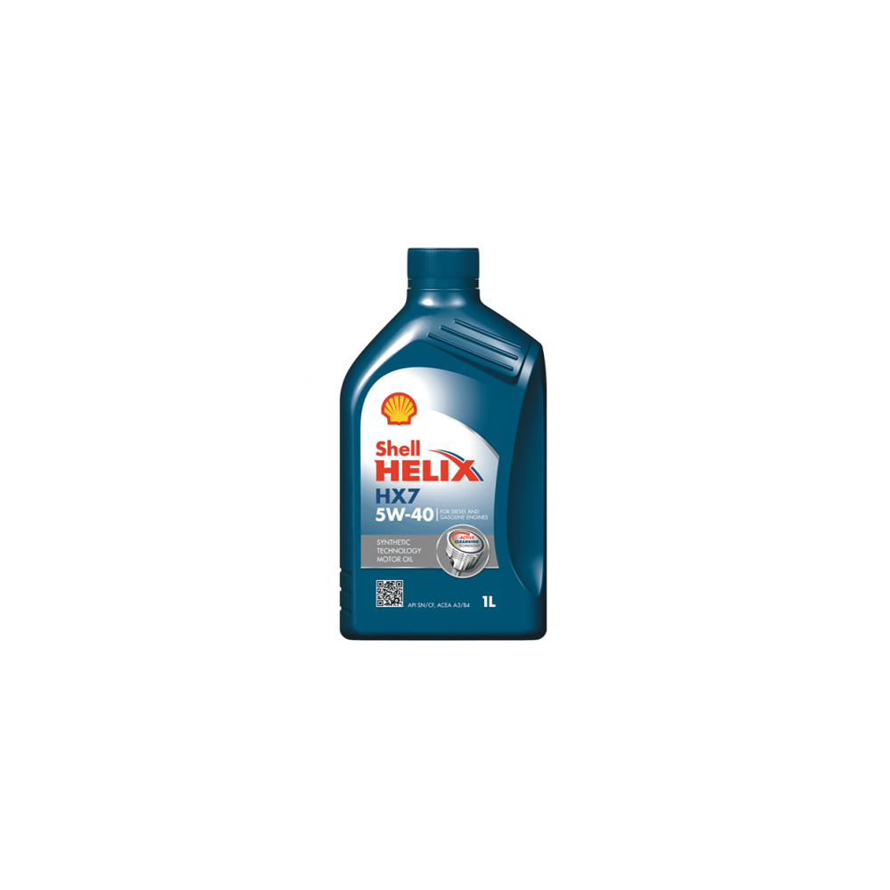 Engine oil SHELL HELIX HX7 5W40 1L | Oiler